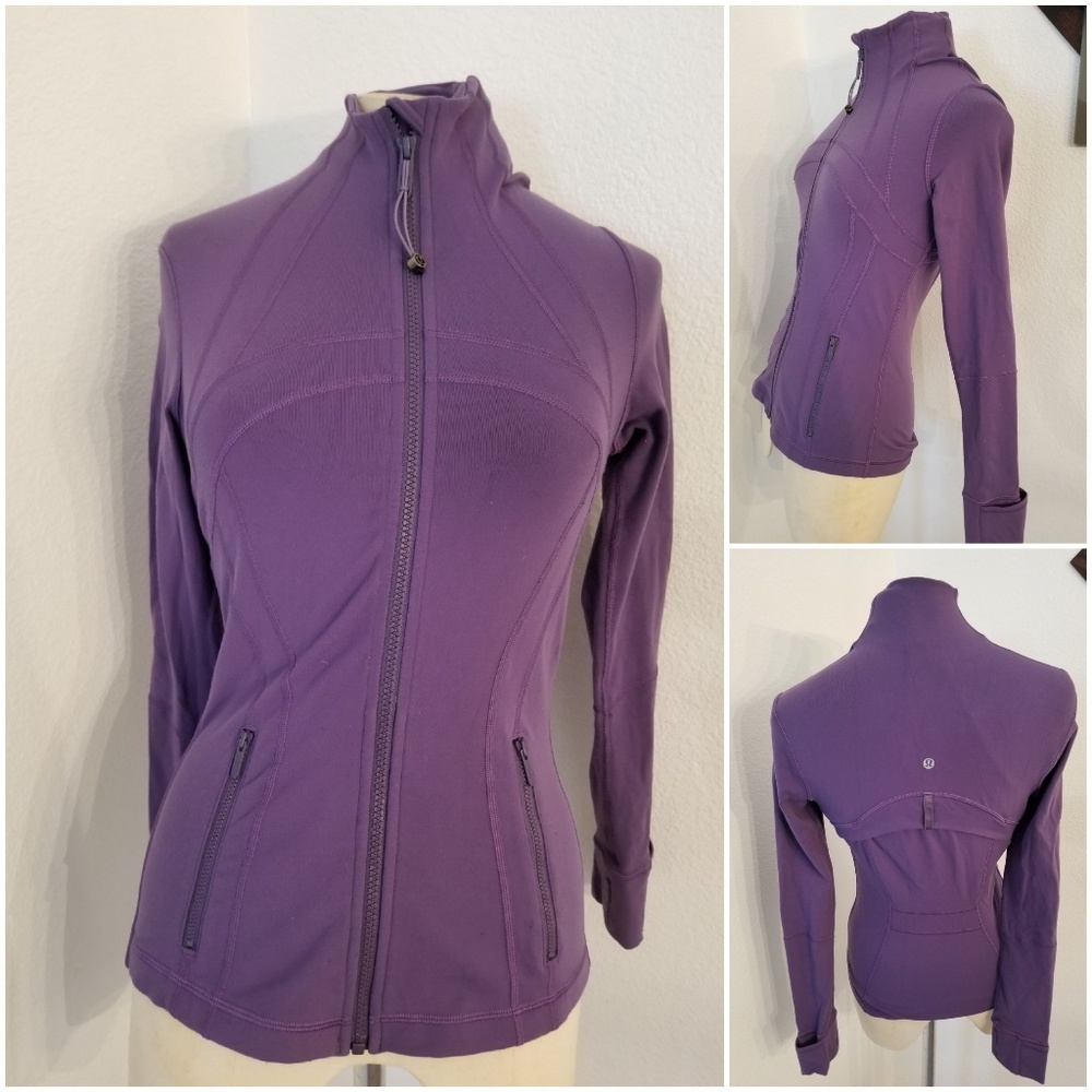 Lululemon Define Jacket 4 Purple - Picture 2 of 7